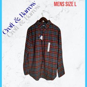 Croft & Barrow Men's Flannel Shirt Size L